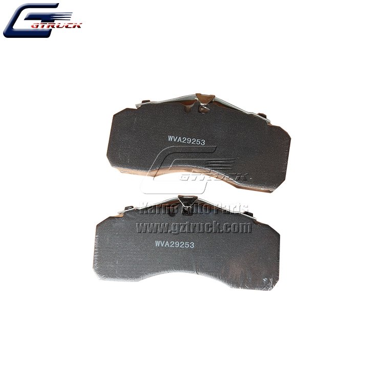 KARNO Good Quality OEM WVA 29253 2996515 1439324 1878030 Disc Brake Pad Non-Asbestos for IVEC DAF