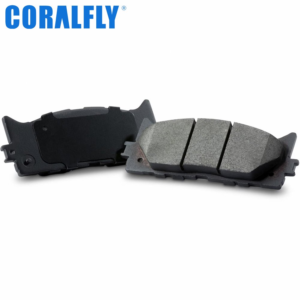 Coralfly Wholesale Supplier Durable High Quality Reliable Ceramic Brake Pads Manufacturer D1222 Car Brake Pads