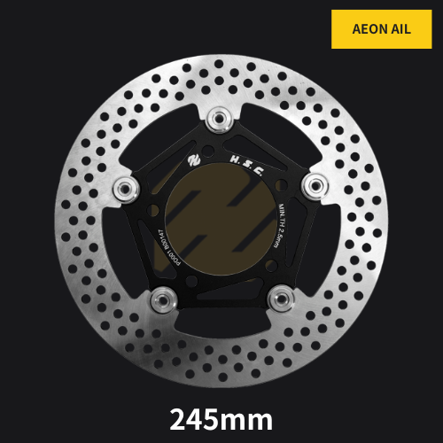 [Ready to Ship] Motorcycle 245MM Front Floating Brake Discs Rotors for AEON AIL