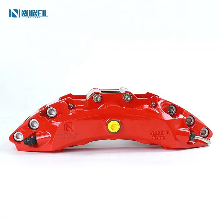 Performance Brake Kit 6 Piston Big Brake Calipers Kit NS6 Auto Brake Systems for VW Golf R MK5 MK6 MK7 GTI R32 Beetle Scirocco