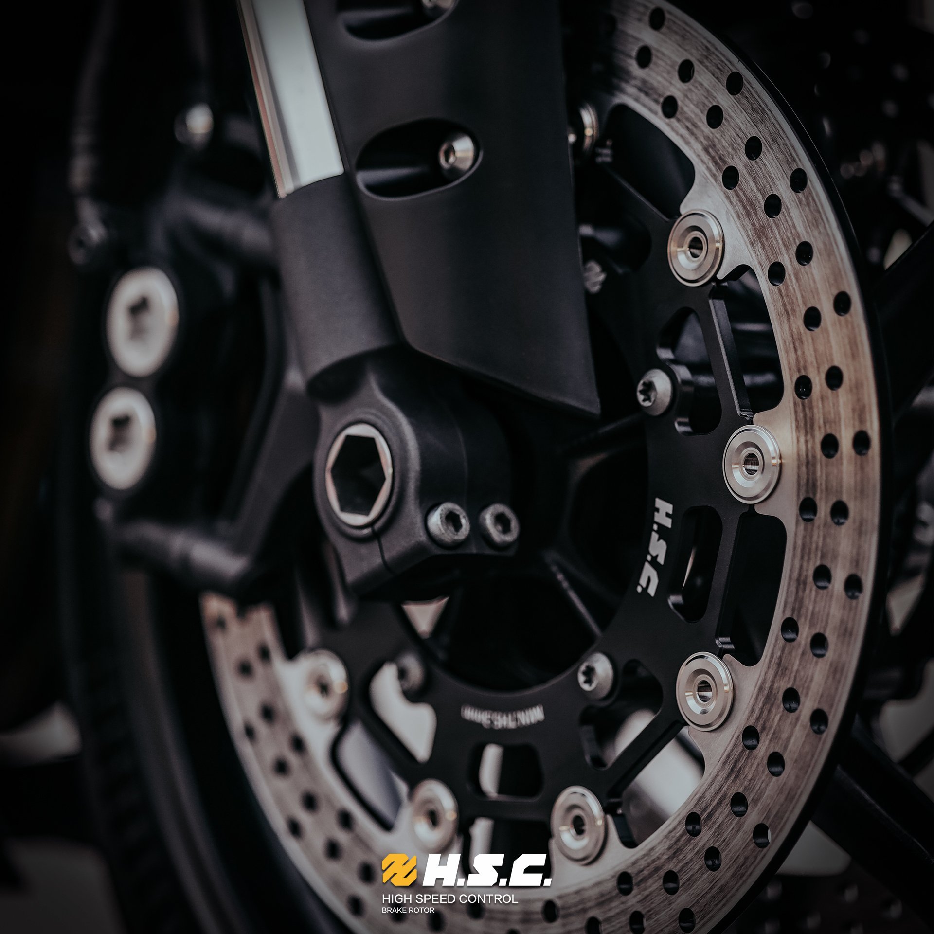[Ready to Ship] Front Floating Brake Discs Rotors for YAMAHA R1 320MM Thk.5.8MM