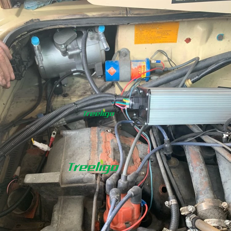 12 24 Volt Electric Truck Parking Automotive Ac 12v Automotive Electric Car Ac air Conditioning Compressor