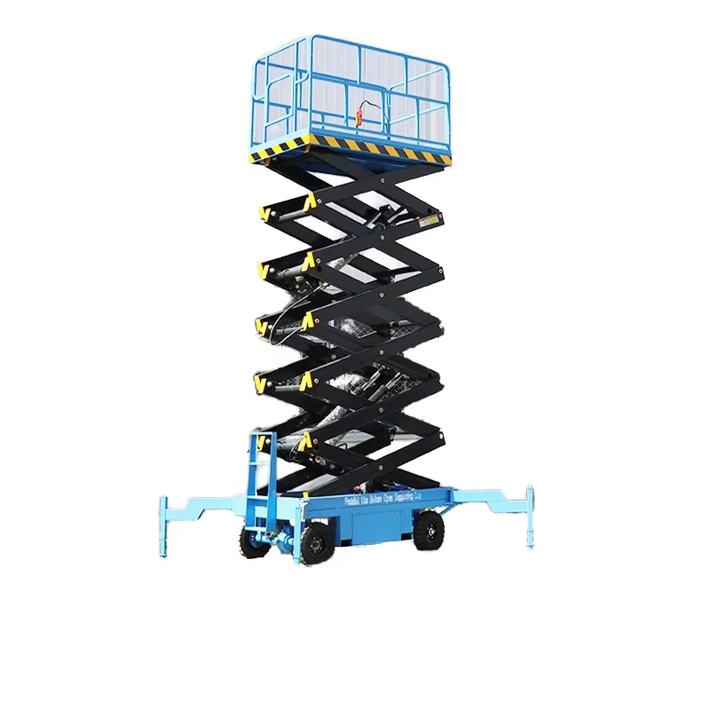 Mobile Scissor Lift Hydraulic Lifting Scaffold Platform with Suitable Price in Hot Sales