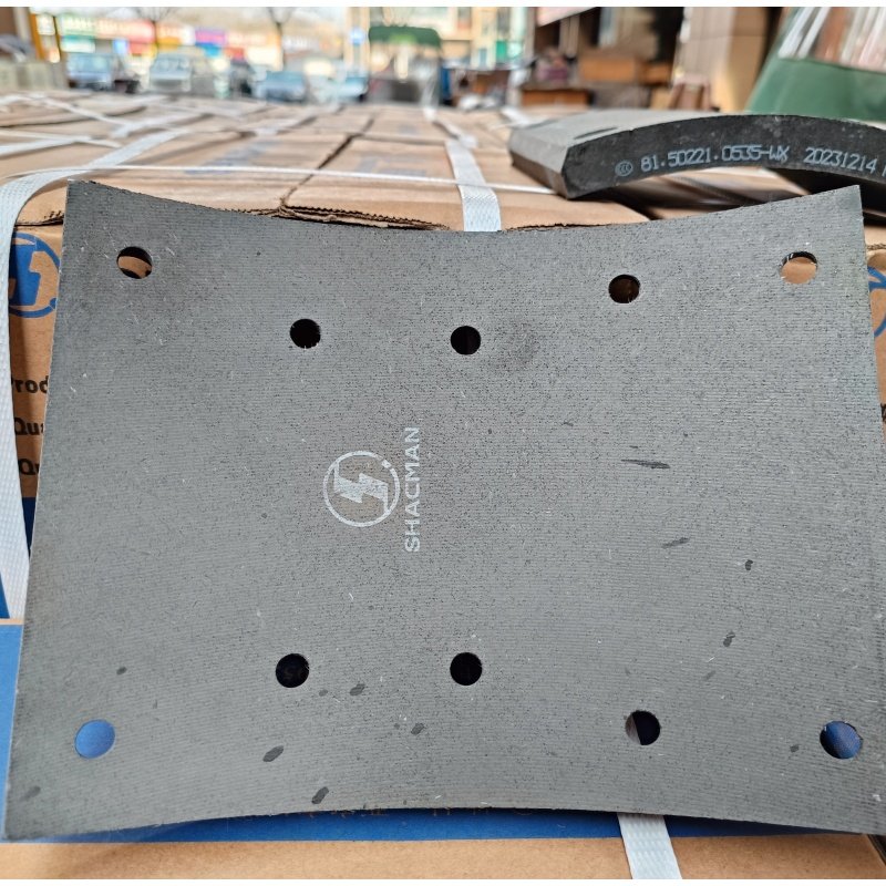 Original SHACMAN Spare Parts Brake Lining 81.50221.0540 for SHACMAN Truck