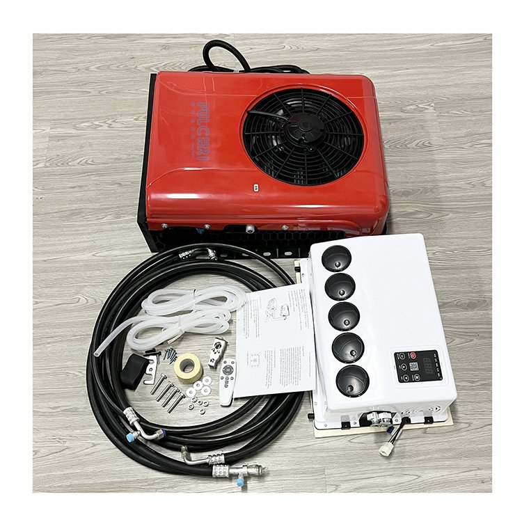 12v Air Conditioning Systems Parking Cooler 24V 12 Volt Air Conditioner for Truck Tractor