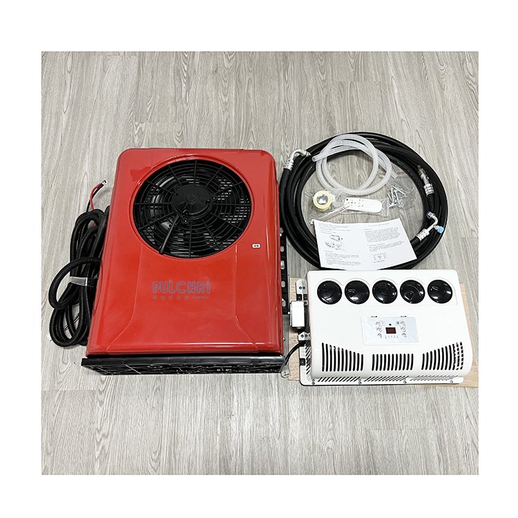 12v Air Conditioning Systems Parking Cooler 24V 12 Volt Air Conditioner for Truck Tractor