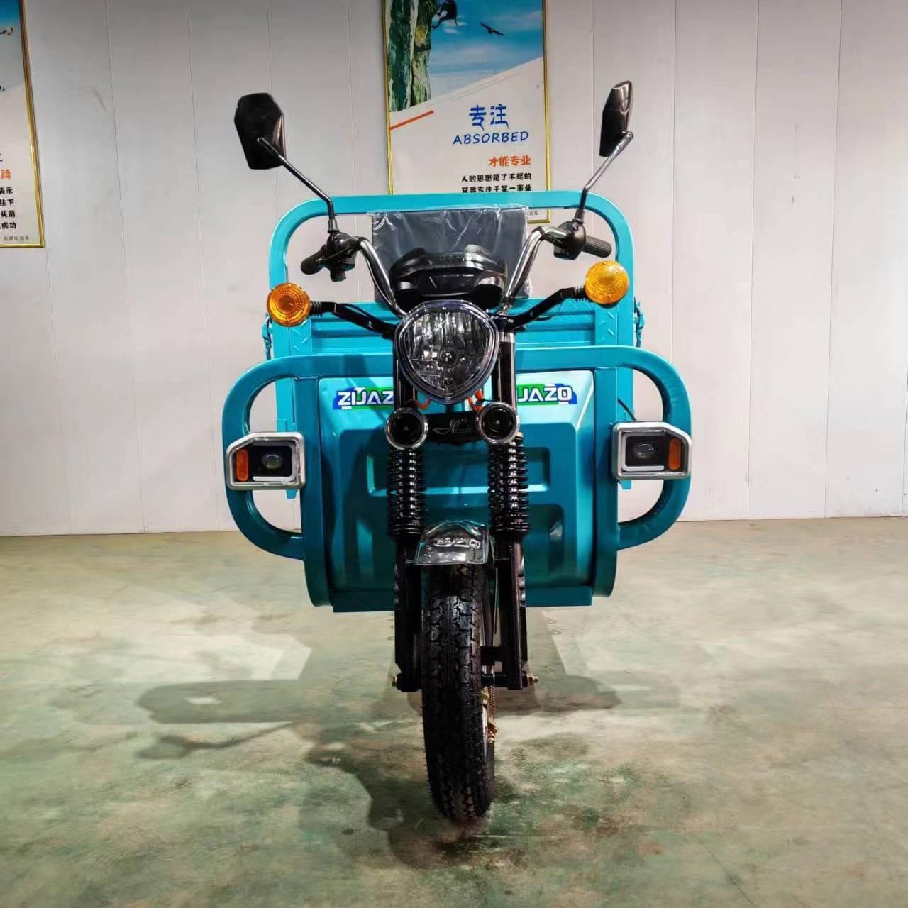 2024 Best Safety and Popular 60V 1000W Electric Tricycle for Cargo Max Body Trip Power
