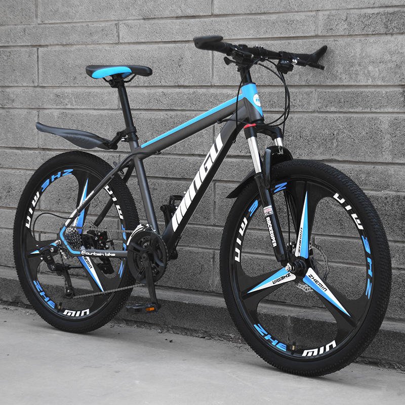 Custom Logo Bicycle Mountain Bike Double Disc Brake 26 Inches Mountain Bike Full Suspension Bike for Outdoor Riding