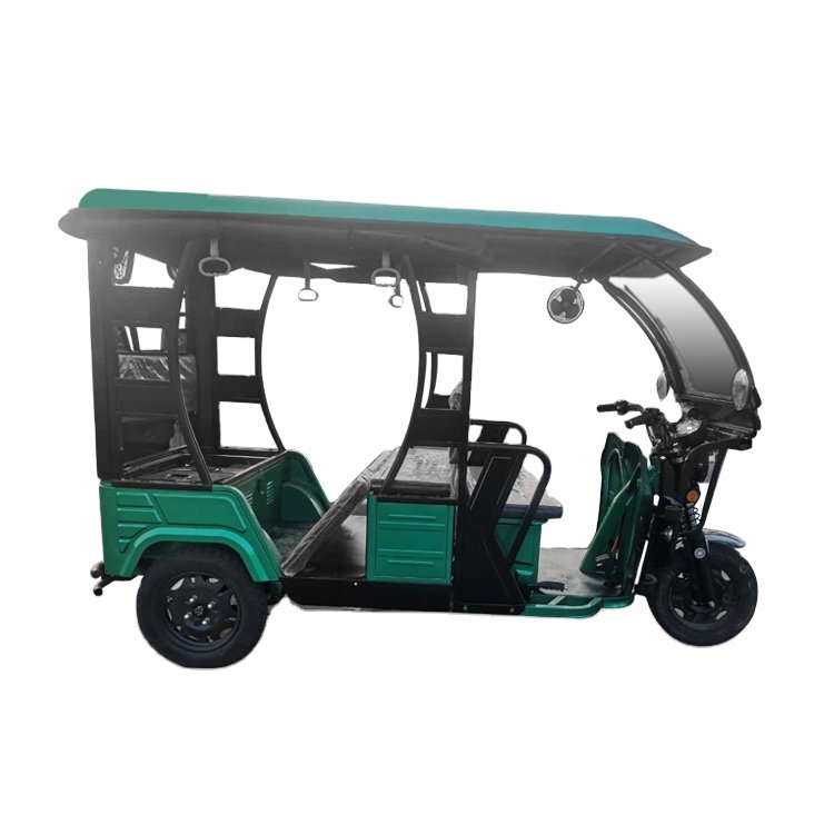 5 Seats Electric Trike Passenger Tricycle Tourist Shuttle Complete Full Chassis CKD Delivery with Modular Design Local Assembly