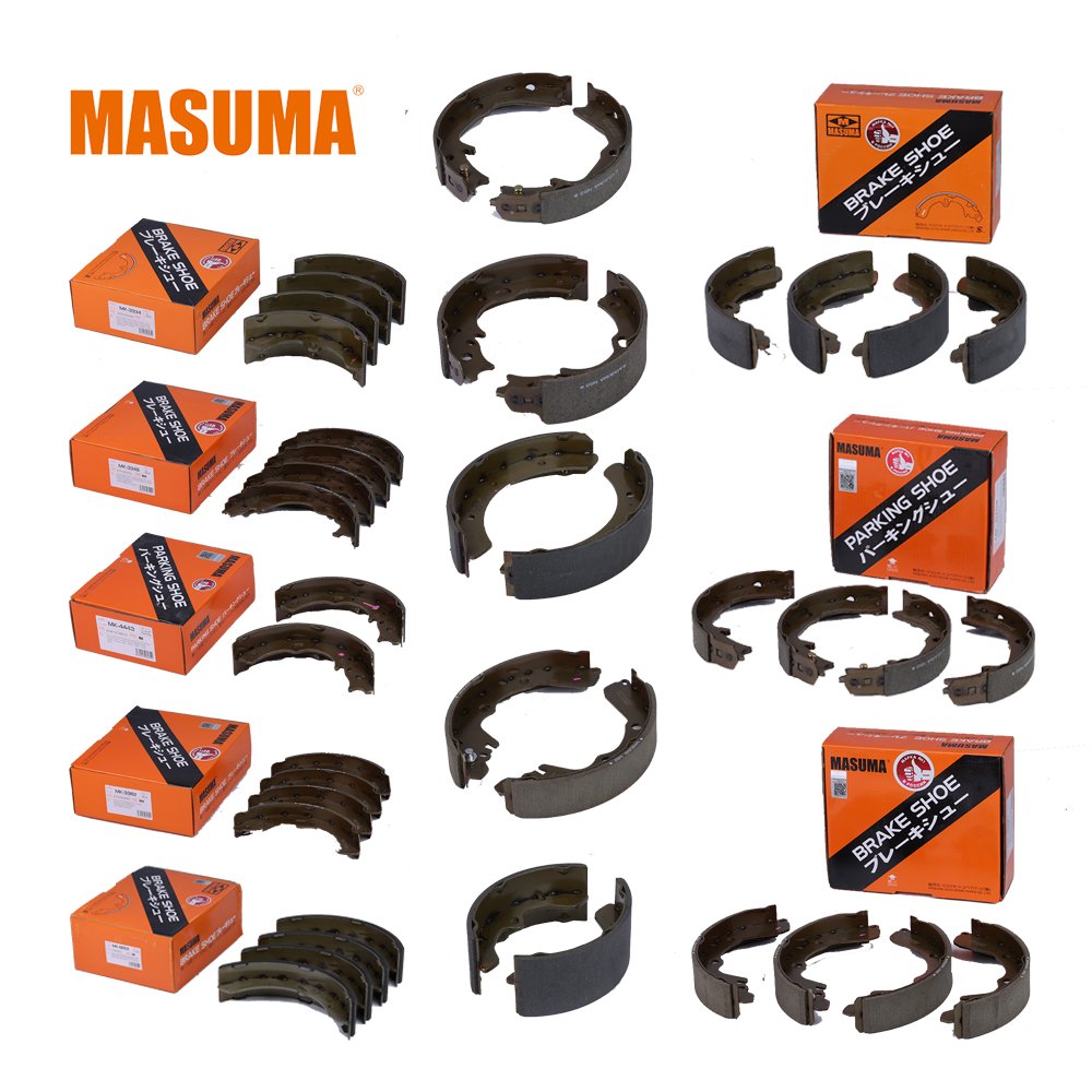 MASUMA MK-2335A Auto Brake Shoe 04495-0K010 Brake Shoe Automotive Brake System for DAIHATSU for TOYOTA Auto Car Spare Parts