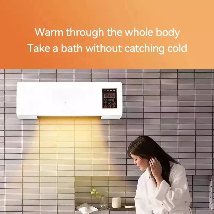 Auto Wall Mounted Ptc Ceramic Heating element RC White Cooling Heating Electric Air Heater
