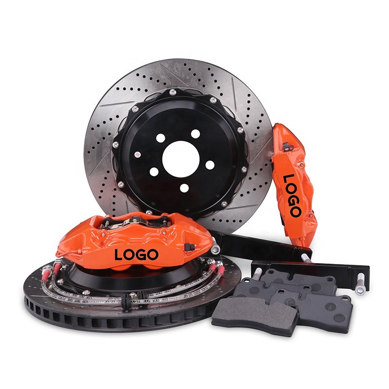 Universal Slotted Brake Kits Upgrading Caliper Automotive Parts Big Brake Kit GT4 Brake Rotor for Infiniti