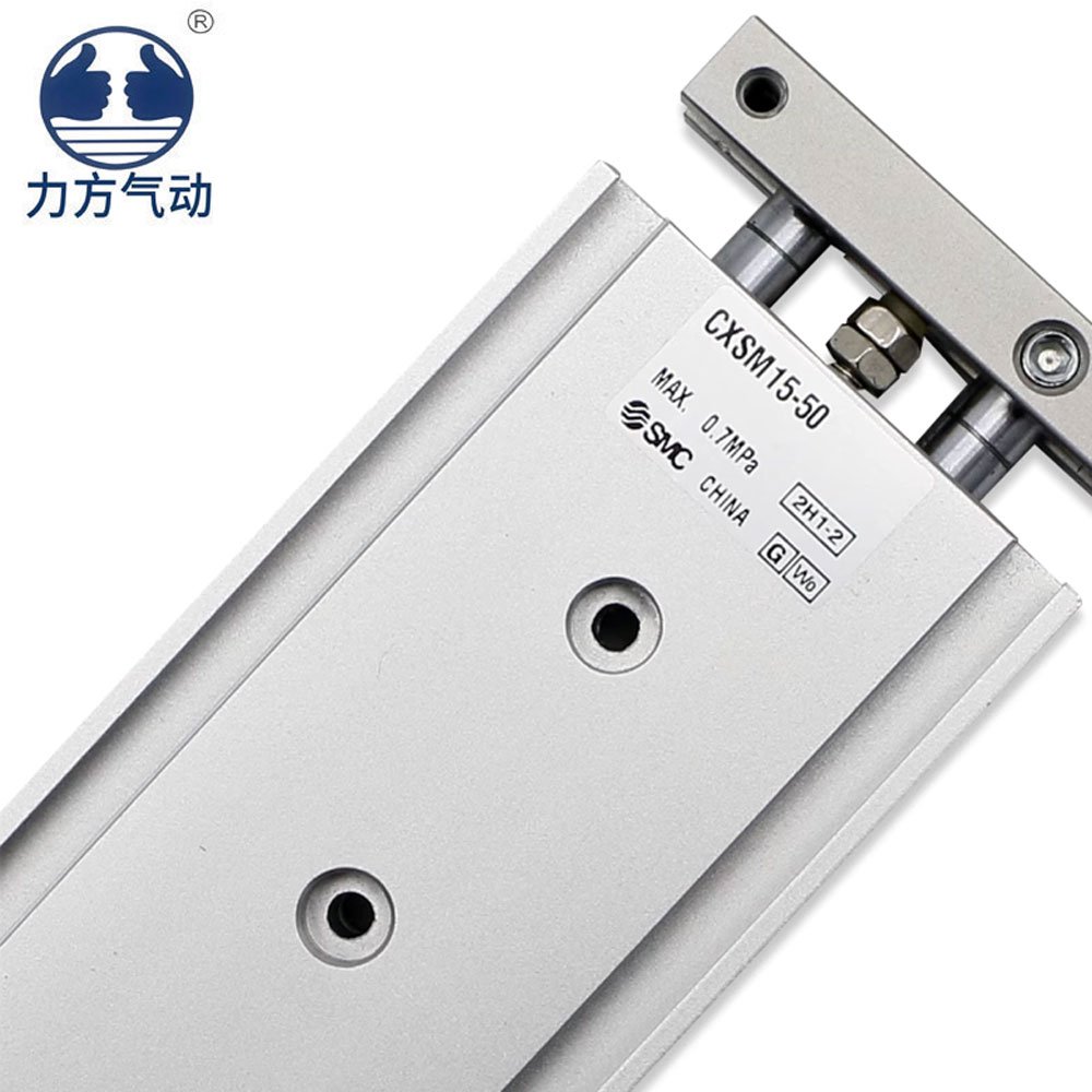 SMC Cylinder CXSM15-10/CXSL15-15/20/25/30/50/75/100 Double Shaft Double Rod Large Thrust Cylinder