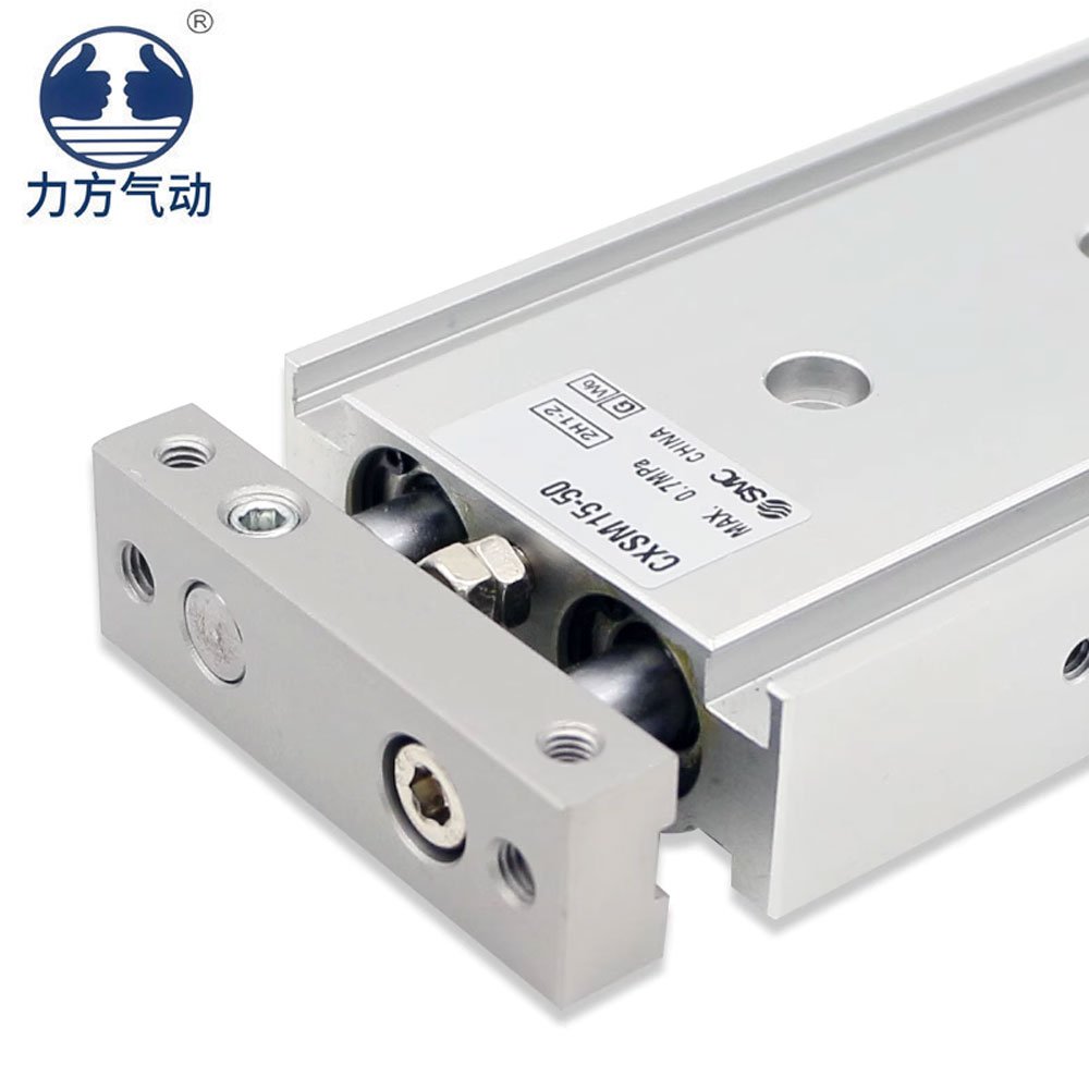 SMC Cylinder CXSM15-10/CXSL15-15/20/25/30/50/75/100 Double Shaft Double Rod Large Thrust Cylinder