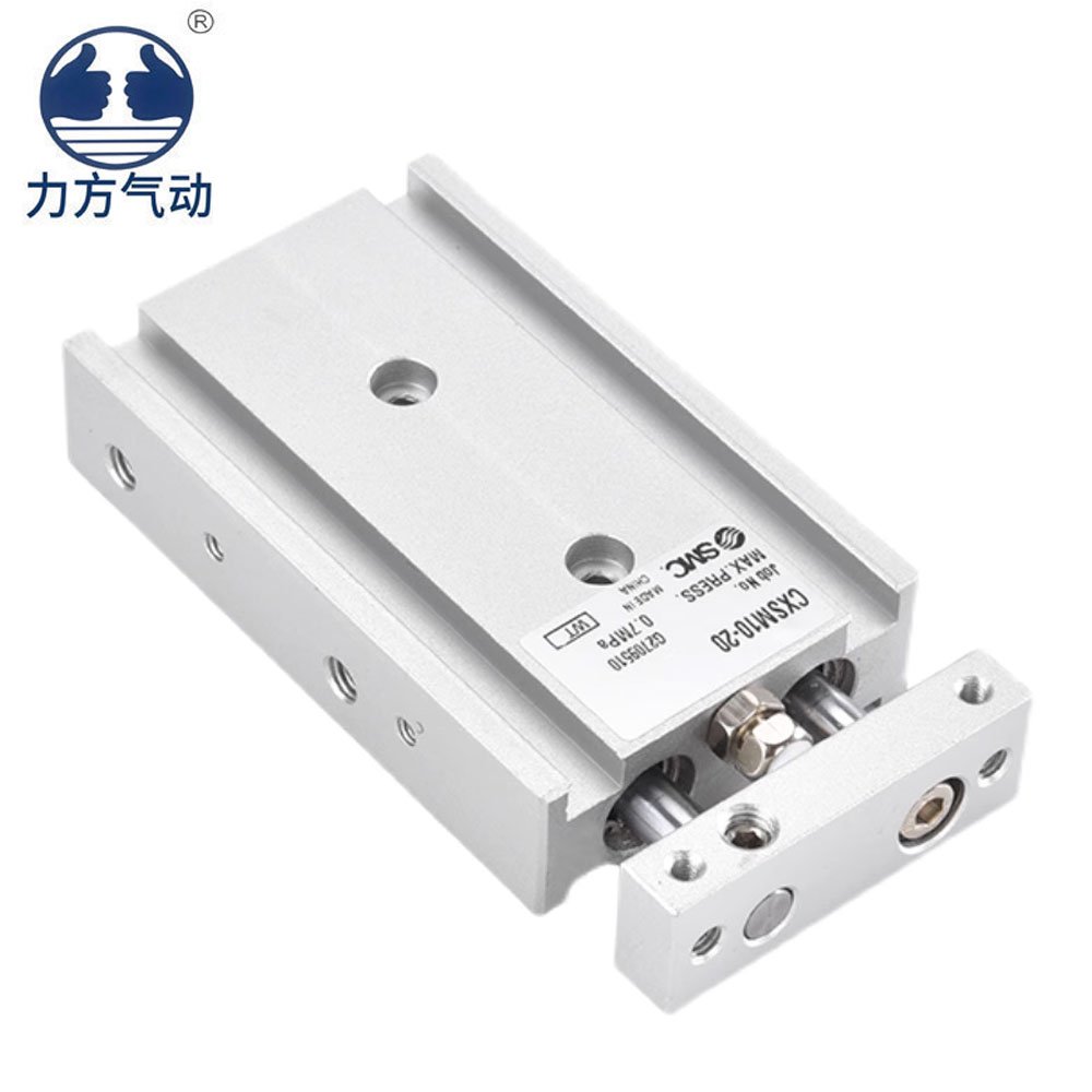SMC Cylinder CXSM15-10/CXSL15-15/20/25/30/50/75/100 Double Shaft Double Rod Large Thrust Cylinder