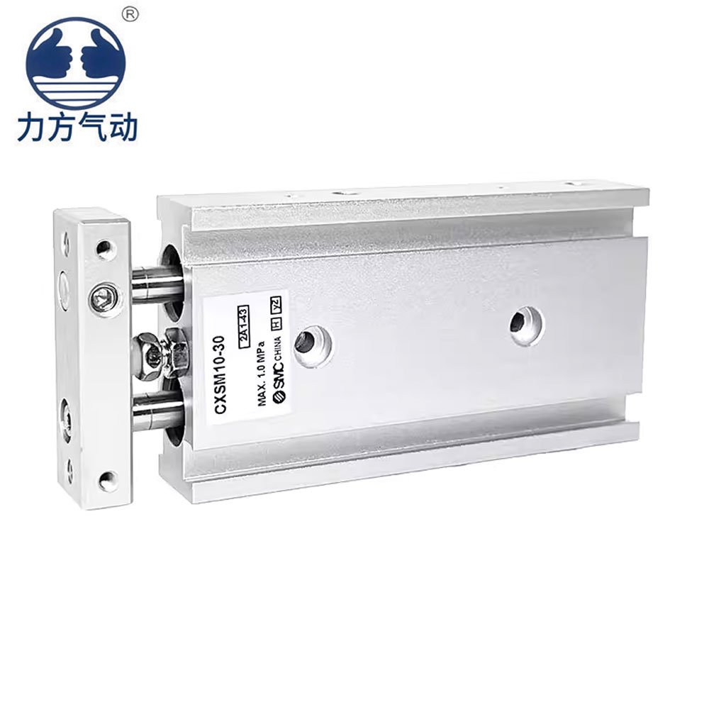 SMC Cylinder CXSM15-10/CXSL15-15/20/25/30/50/75/100 Double Shaft Double Rod Large Thrust Cylinder