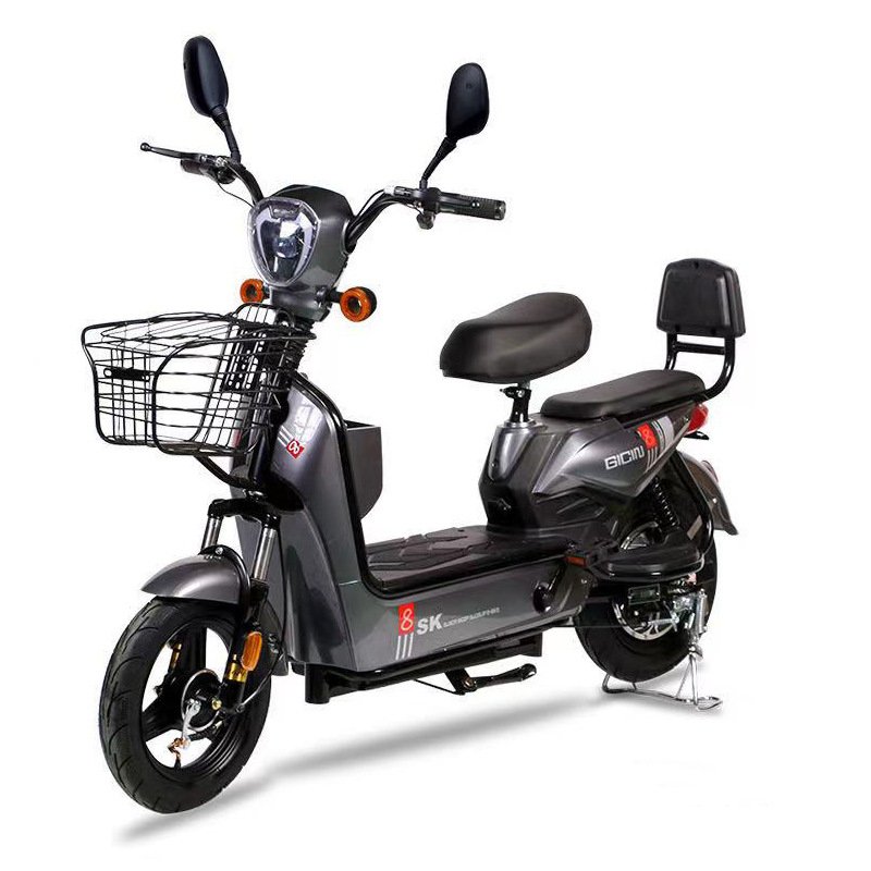 Cheap Electric Bike 12Ah 350W Made in China With Double Braking System 14 Inch Explosion Proof Vacuum Tire