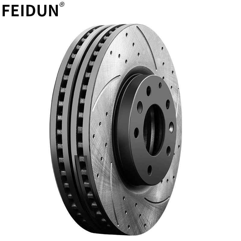 Noiseless Good Heat Dissipation Resolve Brake Shaking Car Brake Discs for AUDI RS Q8 RS2 RS7 S1 S2 S5 Sportback S7 SQ2