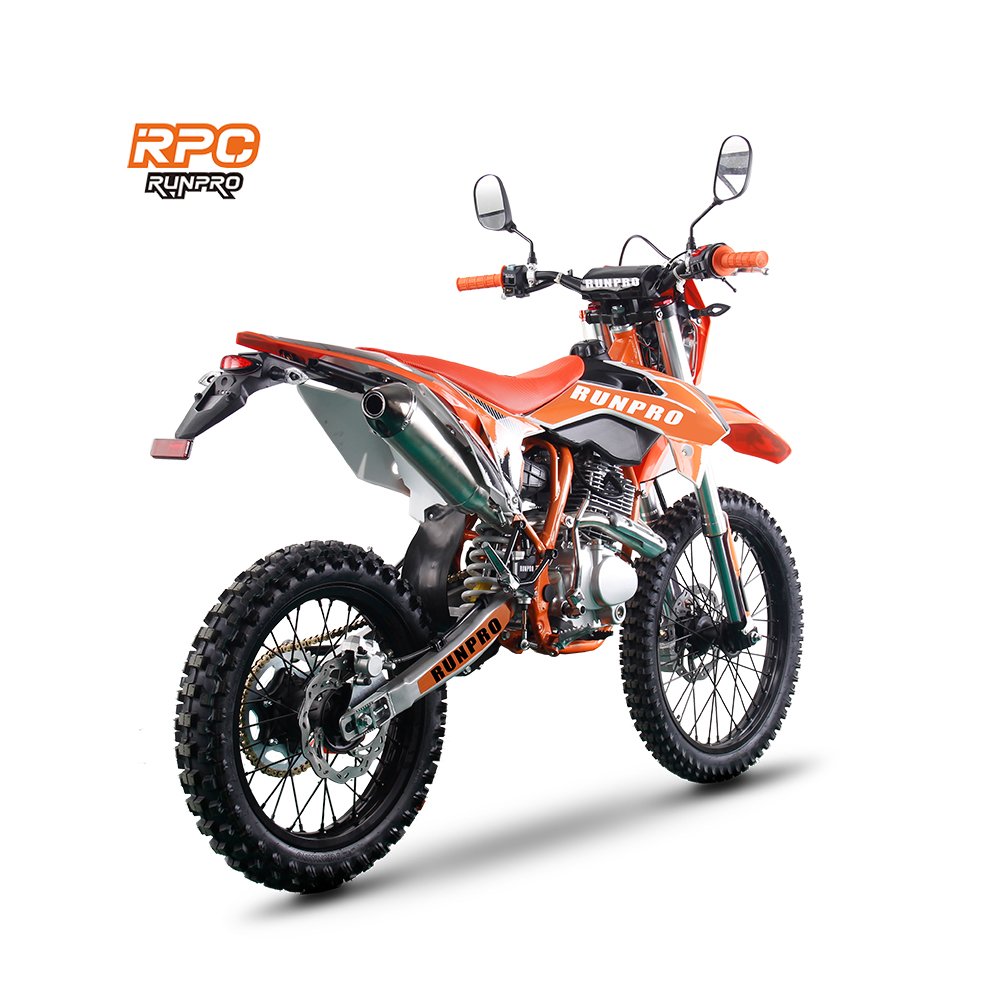 RUNPRO 250cc Off-Road Motorcycle 4-Stroke Air-Cooled Gas and Electric Fuel New Condition Dirt Bike Motocross with CE