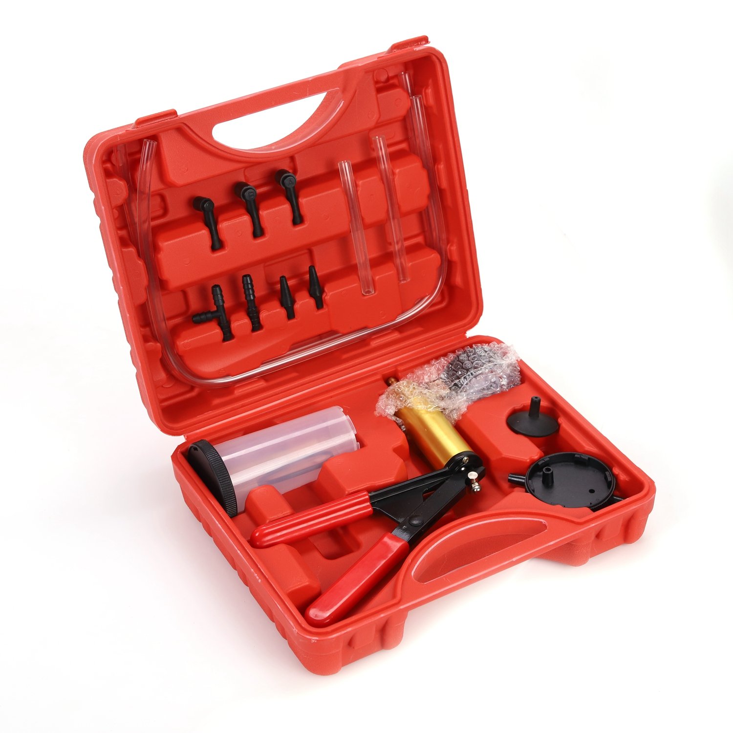 Diesel Cylinder Pressure Meter Hand Held Vacuum Pump Brake Bleeder Kit Engine Pressure Tester for Sale