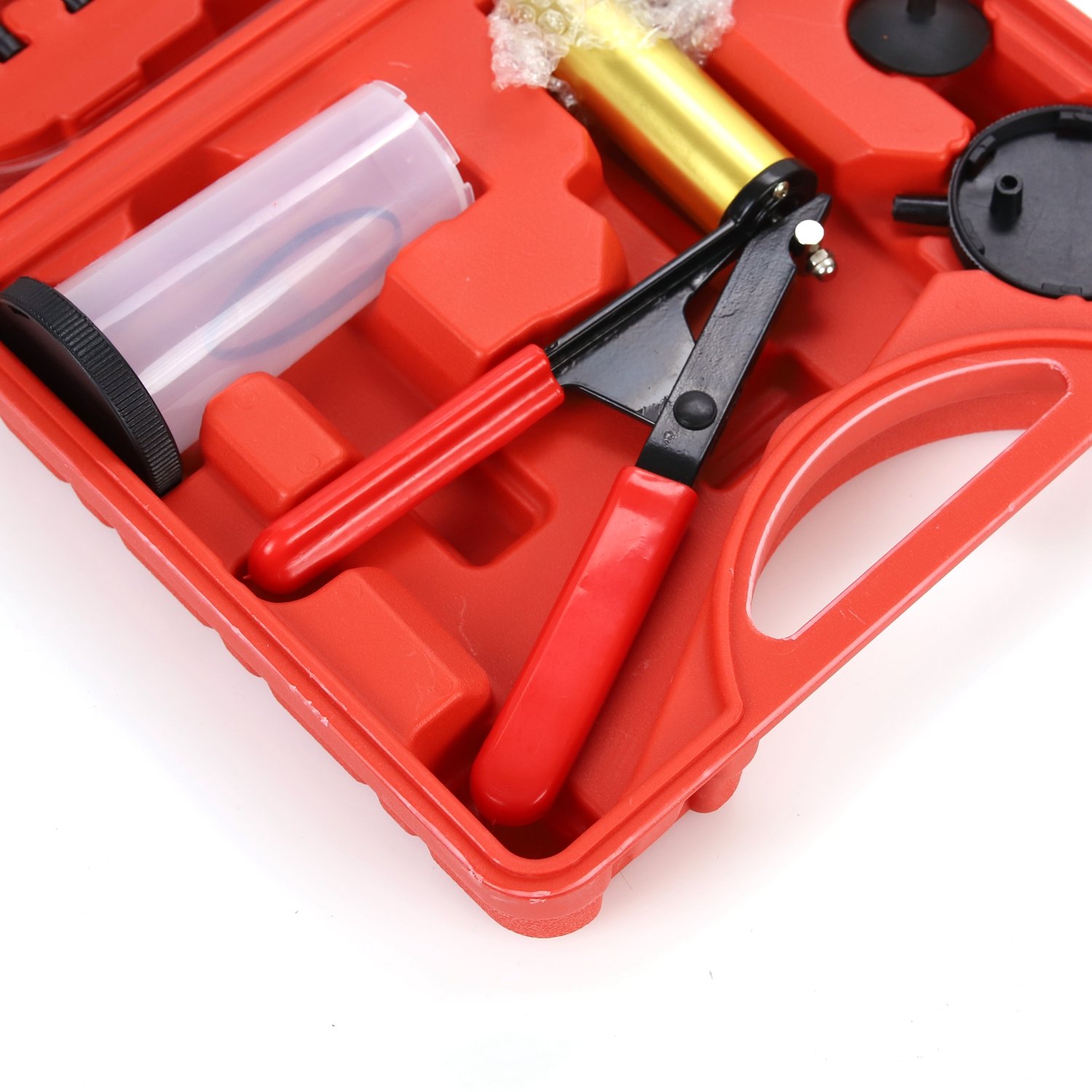 Diesel Cylinder Pressure Meter Hand Held Vacuum Pump Brake Bleeder Kit Engine Pressure Tester for Sale
