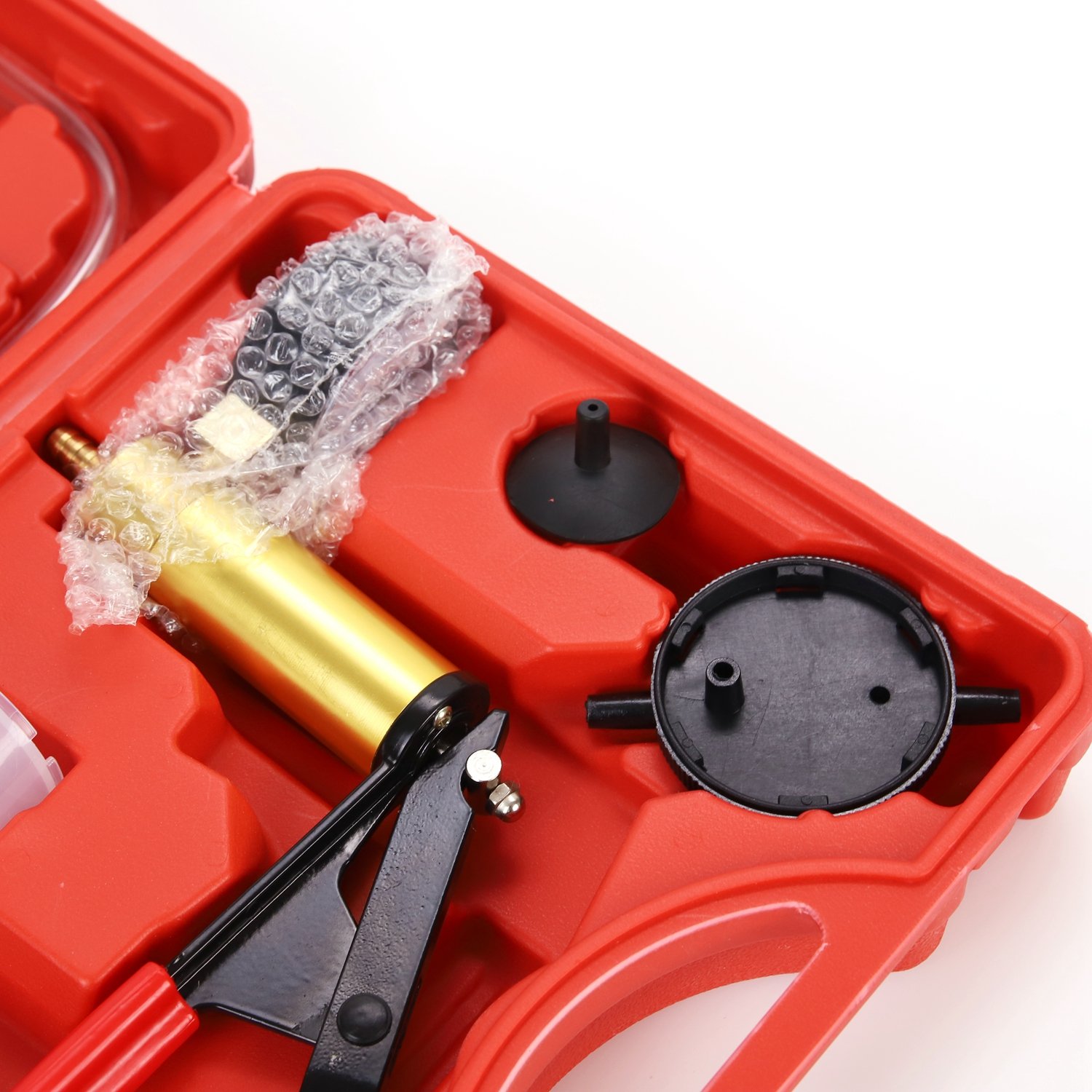 Diesel Cylinder Pressure Meter Hand Held Vacuum Pump Brake Bleeder Kit Engine Pressure Tester for Sale