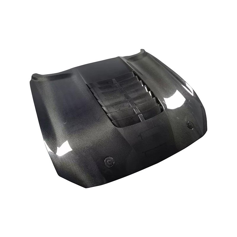 Modified GT500 Style Carbon Fiber Fibre Front Engine Bonnet Hood Vent for Ford Mustang S550.1 S550.2 2015 - 2017 2018-2023
