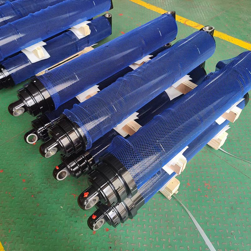 Parker Aluminium Hydraulic Cylinders Telescopic Piston Cylinder For Dump Truck & Excavator Trailer