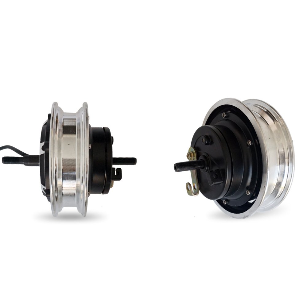 Factory Direct Sale Drum Brake 24v/36V/48V 250w-500W 9A 10 Inch Electric Scooter Hub Motor for Electric Skateboard Scooter
