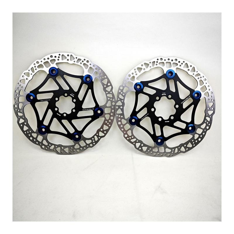 Surron Light Bee 220MM Floating Disc Sets Ready Stock Blue Burnt Rivet Surron Floating Rotors With Adapter