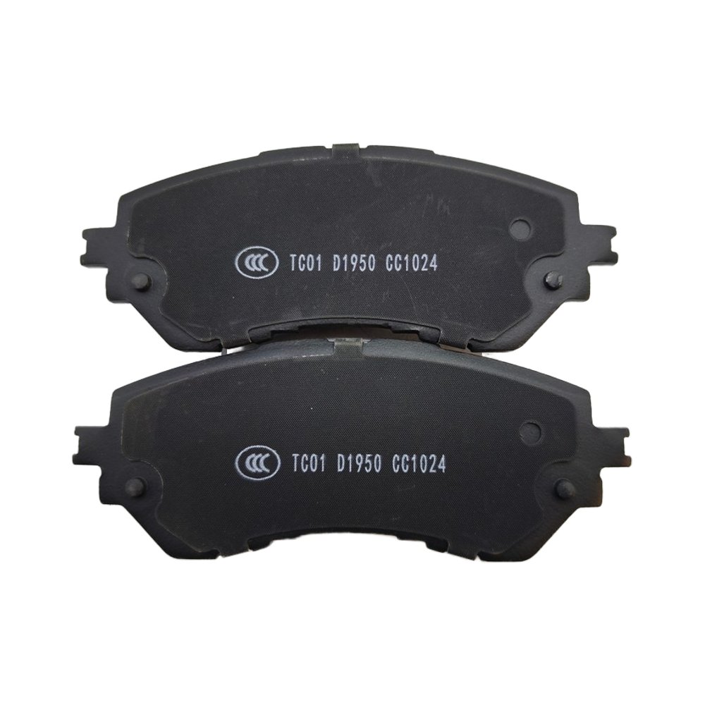 SURTUR New Front Brake Pad D1950 Ceramic Brake Pad for TOYOTA YARIS for TOYOTA VIOS Saloon