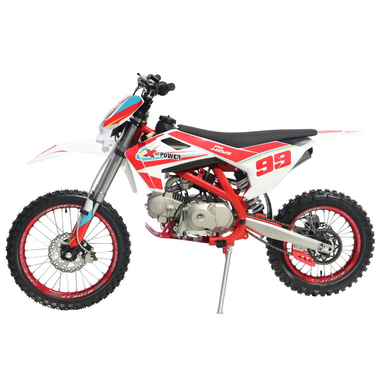 D7-18 Off-road Motorcycles Motorbike Cross Pocket Bike Pit Bike 4 Stroke Engine Gas 125cc Dirt Bike for Sale