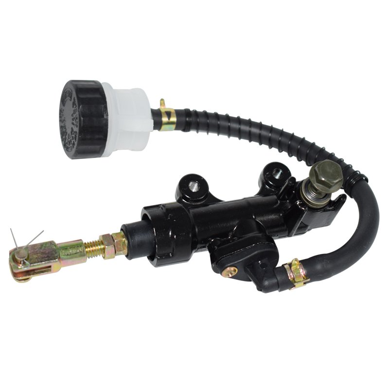 Aluminium Rear Brake Master Cylinder Pump Hydraulic Brake Pump Refit Black for Suzuki GSXR 600 750 1000 1100 GSX1300R Hayab