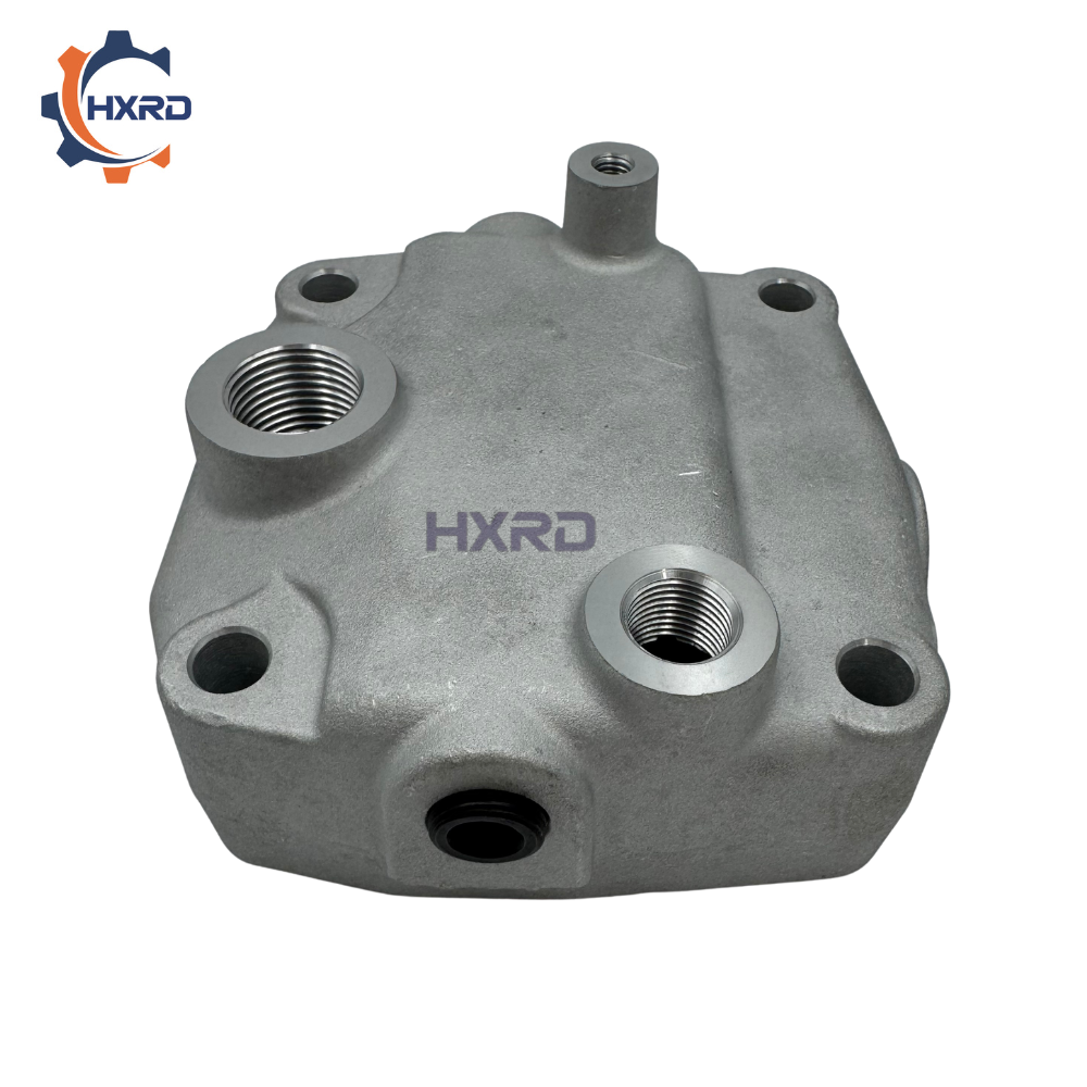 China Track Air Brake Compressor Cylinder Head Upper 29110-1921 Fit for Sany Concrete Mixer Truck J08E