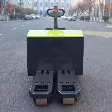 Heavy Duty 10 Ton Full Electric Pallet Truck with Double Cylinder Lead Acid Battery Factory Price for Sale