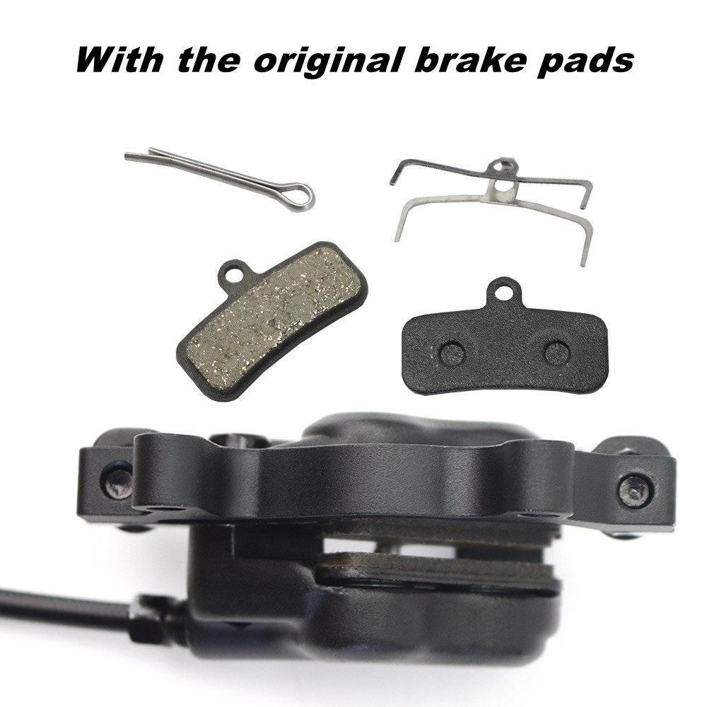 ZOOM E-bike 4 Piston Hydraulic Press Brakes Disc Brake Power Off Sensor for Electric Scooter E Bike