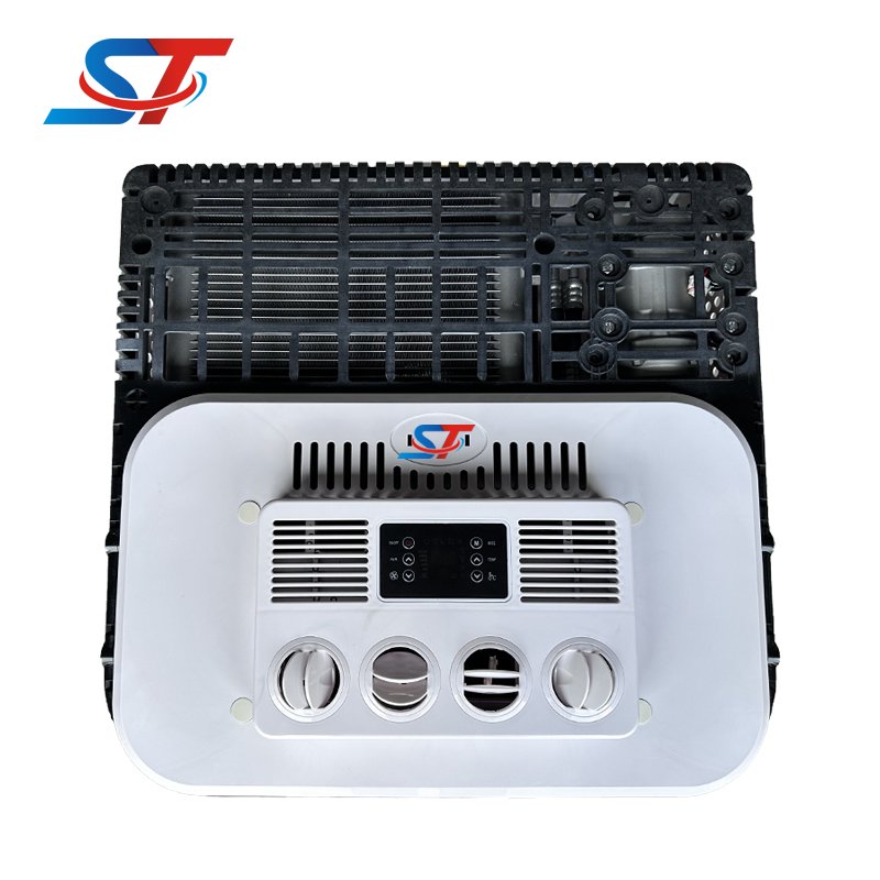 High Quality 12V24V Electric Parking air Conditioner Cooler Van Roof Conditioning Cabin AC Electric Parking Air Conditioner