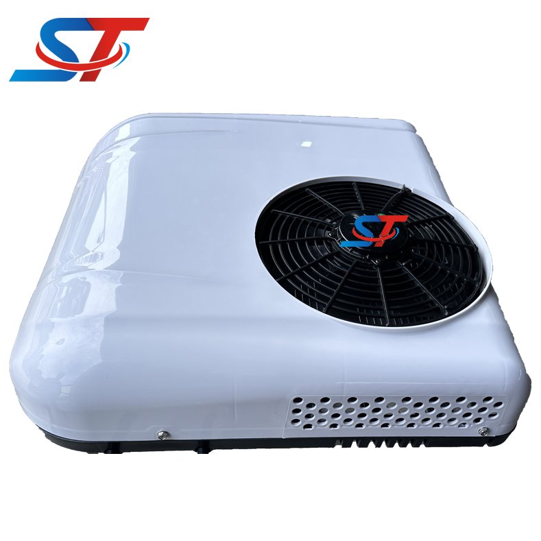High Quality 12V24V Electric Parking air Conditioner Cooler Van Roof Conditioning Cabin AC Electric Parking Air Conditioner