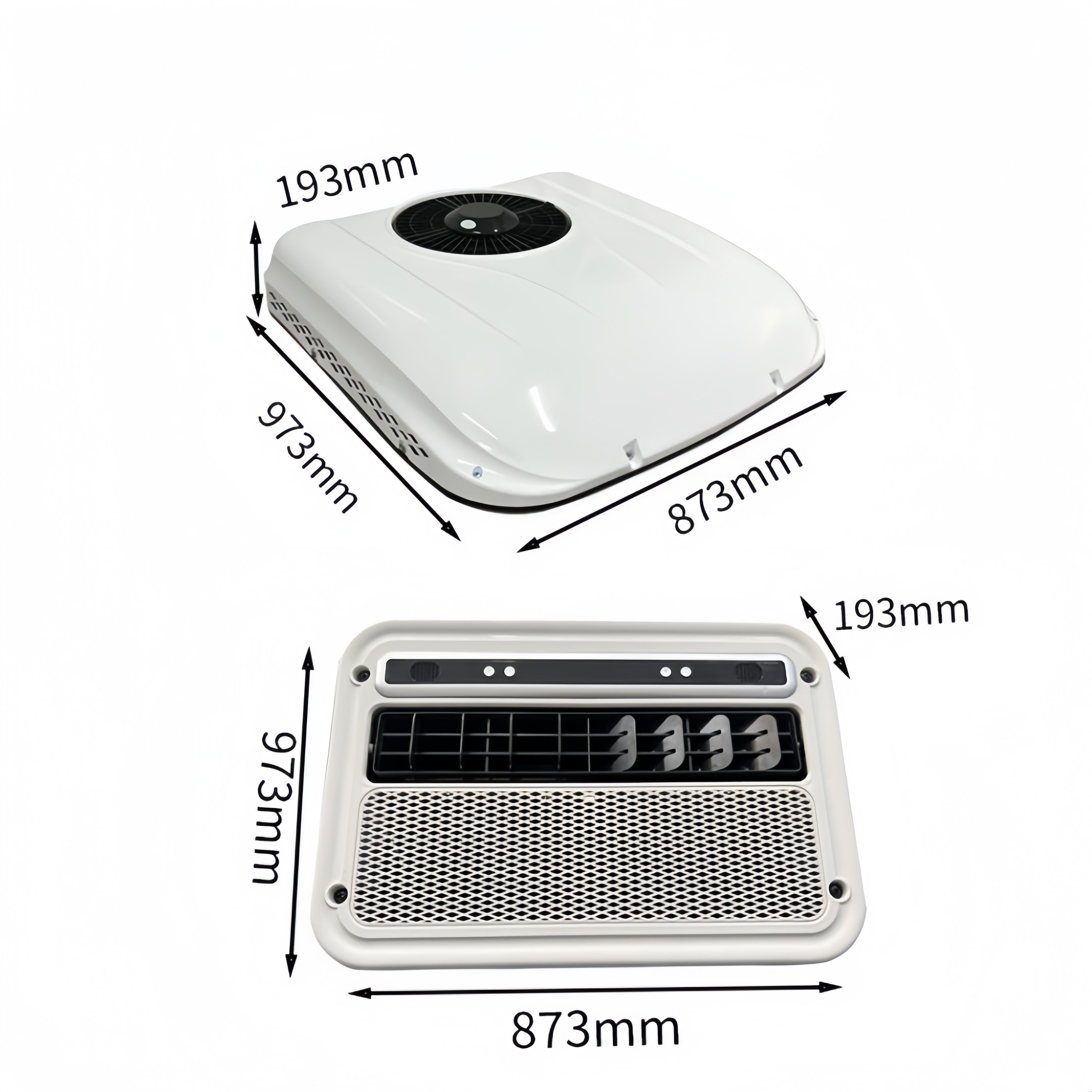 Hisense Car air Conditioner 12v/24v Universal Car Classic Car Truck Electric Portable Dc Split Universal air Conditioner