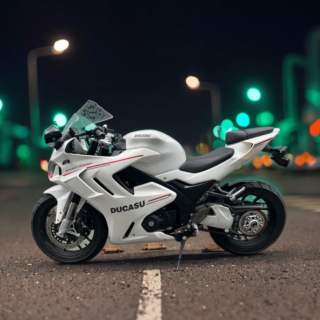 Factory Wholesale 400CC Motorcycle Gasoline Sport Dual Cylinder Water Cooling with Disc Brake F/R Double Cylinder Engine