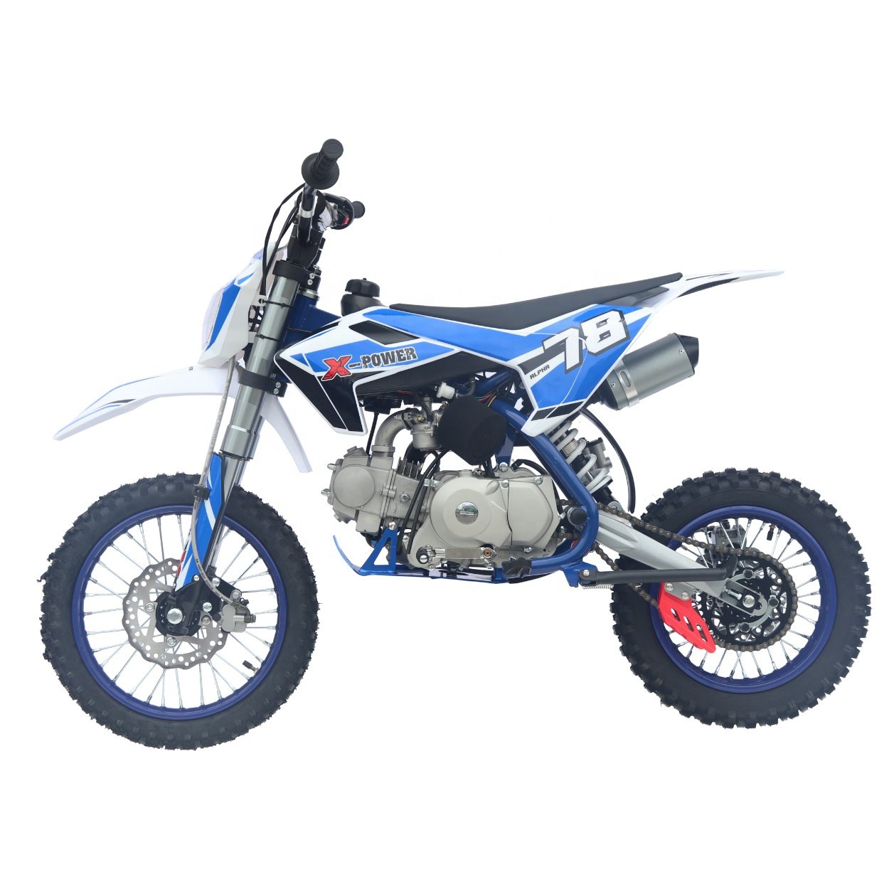 D7-18 Off-road Motorcycles Motorbike Cross Pocket Bike Pit Bike 4 Stroke Engine Gas 125cc Dirt Bike for Sale