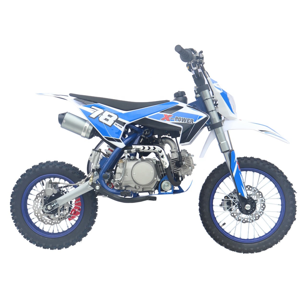 D7-18 Off-road Motorcycles Motorbike Cross Pocket Bike Pit Bike 4 Stroke Engine Gas 125cc Dirt Bike for Sale