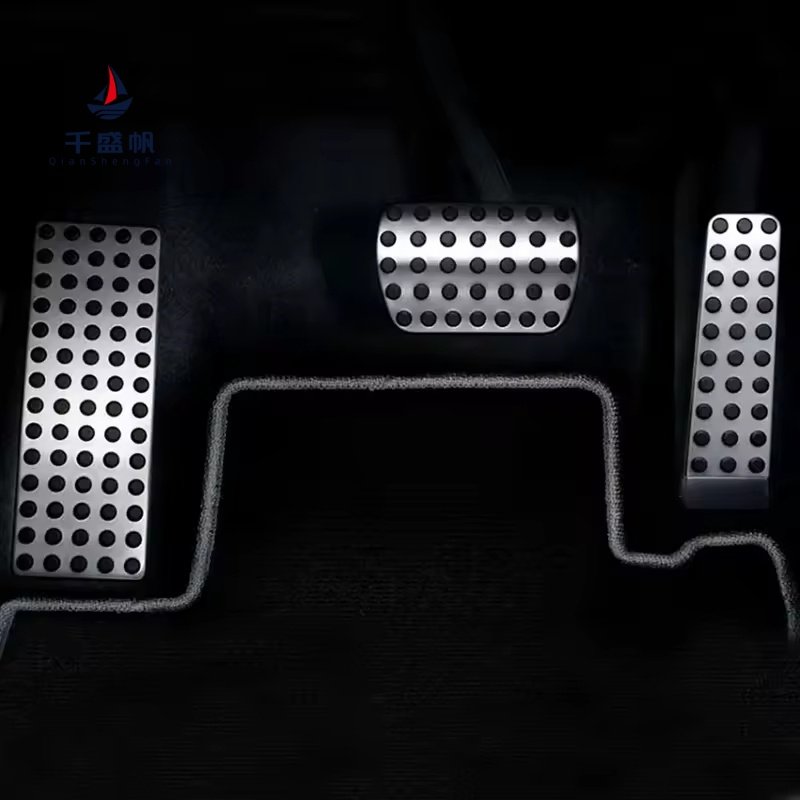 For Mercedes-Benz W140 W220 W221 S Class 1993-2012 Accelerate Pedal Brake Pedal Rest Pedals Cover Car Styling Accessories Kit