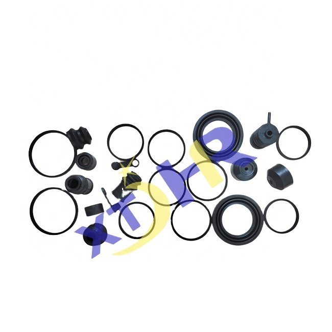 Best Service Customized Black Brake Repair Kits Caliper Rubber Seals Caliper Kits