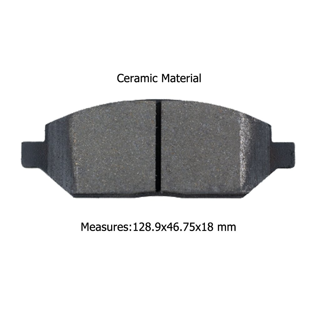 D2024-9254 Front Brake Pads for Chevrolet Spark M400 Hatchback 11/2015-