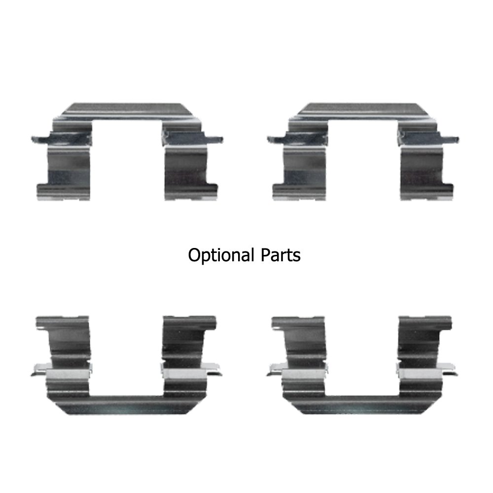 D2024-9254 Front Brake Pads for Chevrolet Spark M400 Hatchback 11/2015-