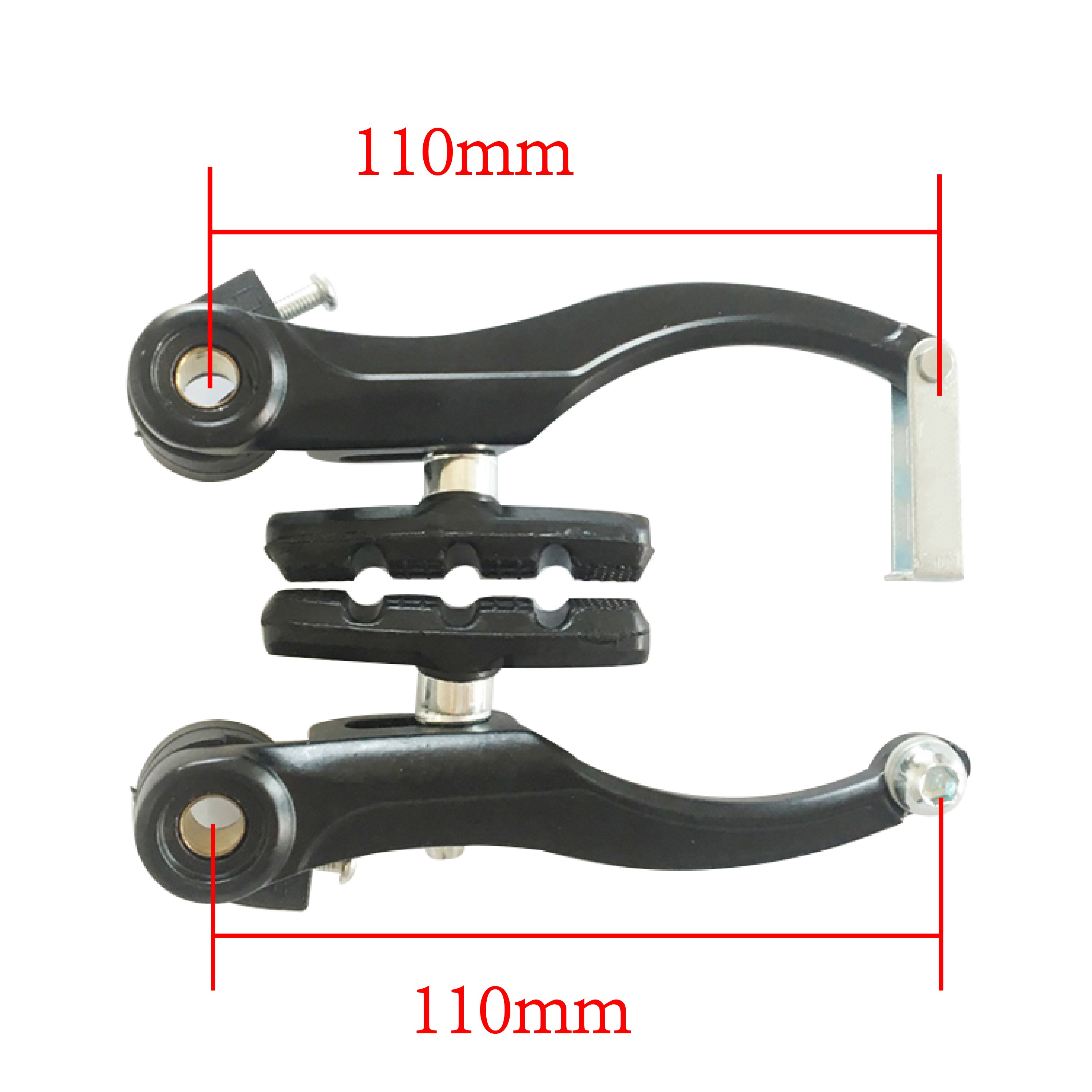 Road Bike Mountain Bike Complete Set of Brake Parts Aluminum Alloy V-type Brake + High Quality Brake Handle a Set
