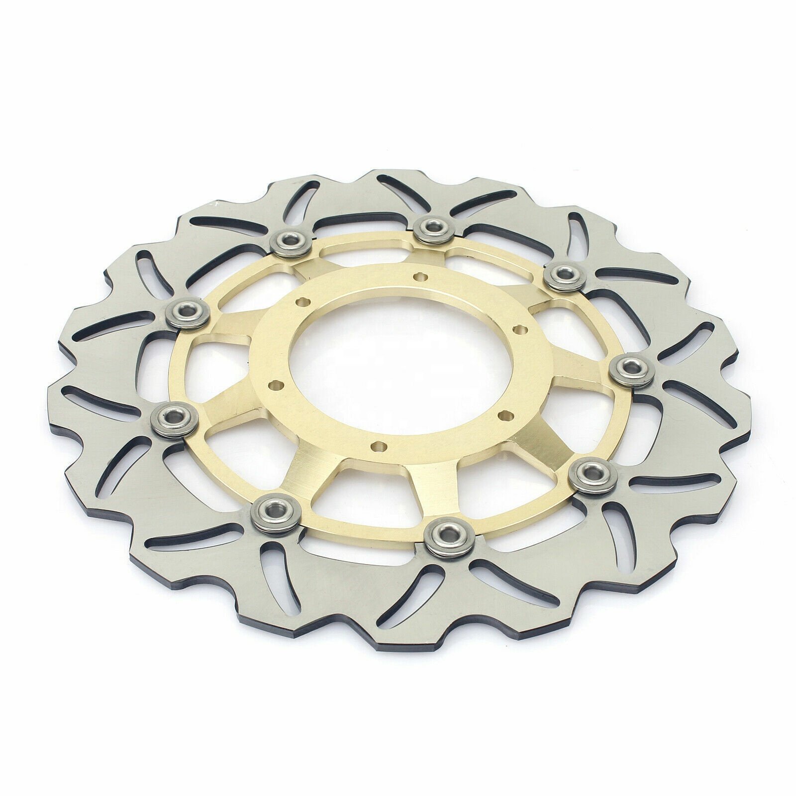 Customized Motorcycle Stainless Steel Front Waved Offset Brake Disc Rotors for Honda CBR600RR CBR600F4i 2001-2007