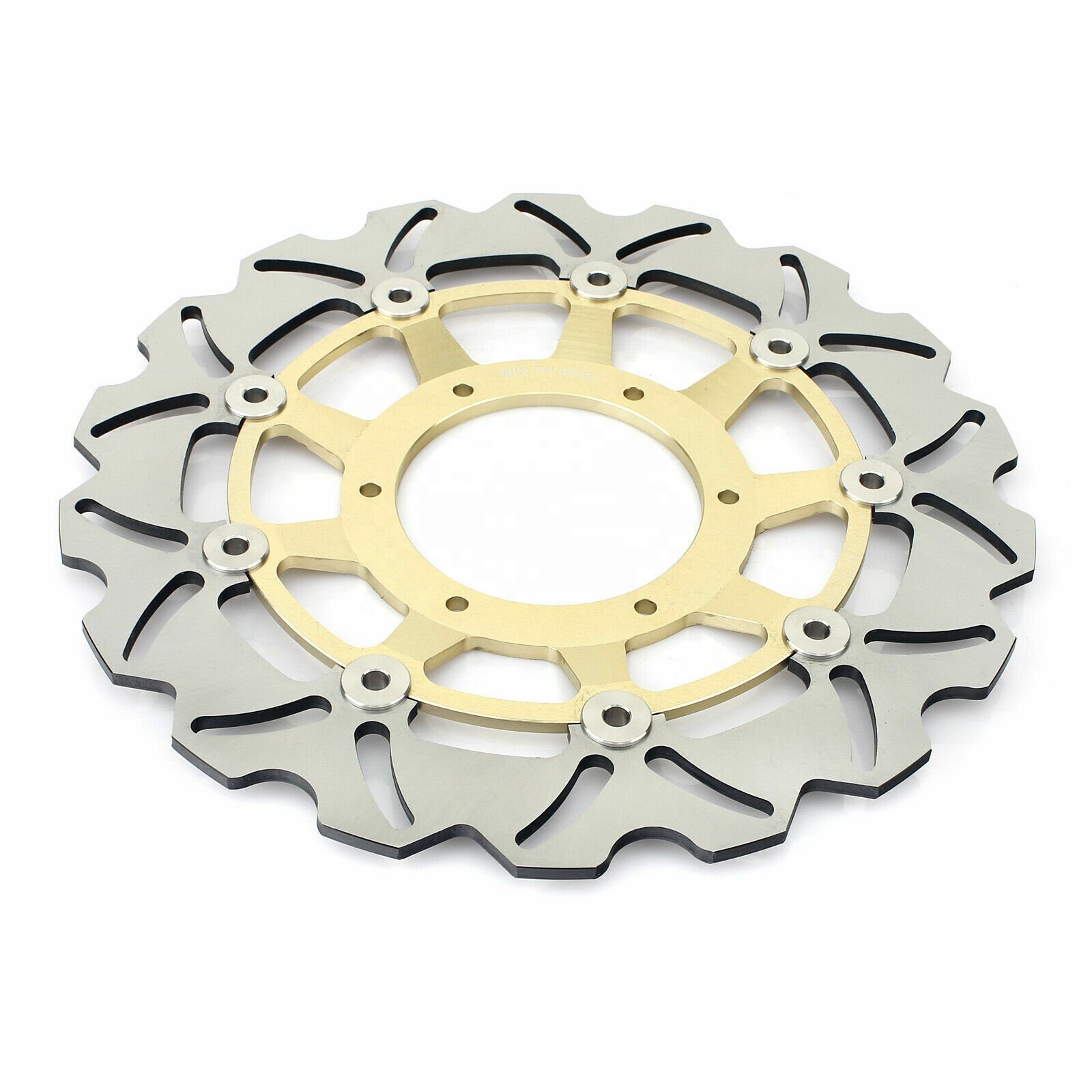 Customized Motorcycle Stainless Steel Front Waved Offset Brake Disc Rotors for Honda CBR600RR CBR600F4i 2001-2007