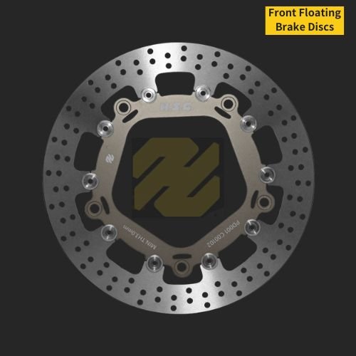 [Ready to Ship] Front Floating Brake Discs Rotors for SUZUKI GSX-R150 320MM Thk.3.8MM